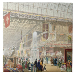 Große Ausstellung, 1851: Zentrales Transept des C Fliese