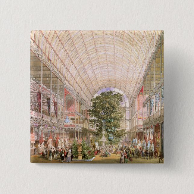 Große Ausstellung von 1851. Dekoration des transe Button (Vorderseite)