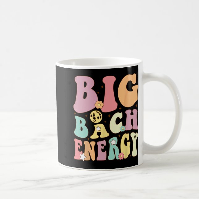 Große Bach-Energy-Braut Brautjungfer Groovy Jungge Kaffeetasse (Rechts)