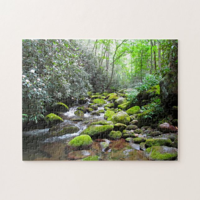 Große Bach-Smoky-Berge. Puzzle (Horizontal)