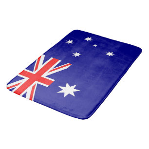 Große Badematte mit Flagge Australiens