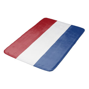 Große Badematte mit Flagge der Niederlande
