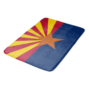 Große Badematte mit Flagge von Arizona, USA