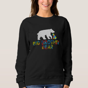 Große Bärenautismus Bewusstseinsbildung Proud Auti Sweatshirt