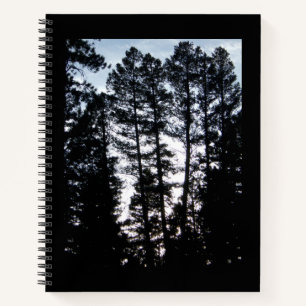 Große Bäume im CO-Gebirge SpiralNotebook Notizbuch