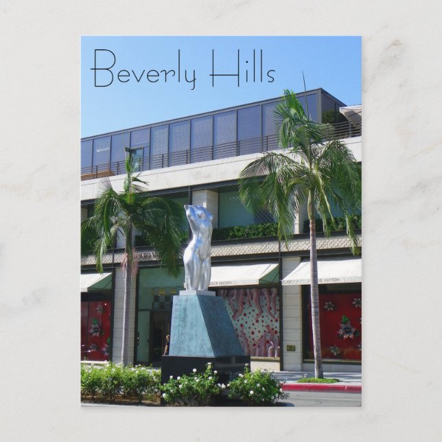 Große Beverly Hills Postcard! Postkarte (Vorderseite)