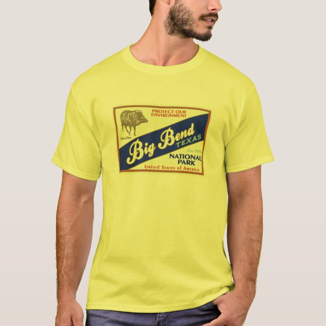 Große Biegungs-Nationalpark (Javelina) T-Shirt (Vorderseite)