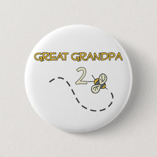 Große Biene des Großvater-2 Button