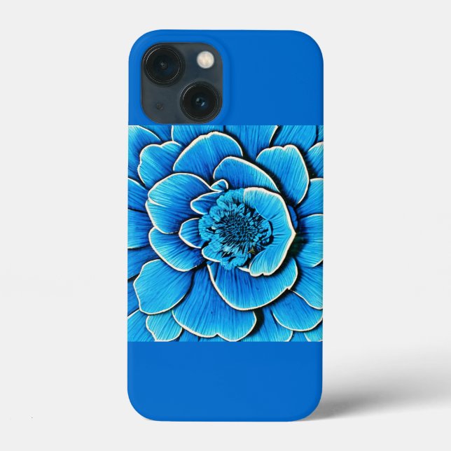 Große Blaue Kamelie Blossom Case-Mate iPhone Hülle (Rückseite)