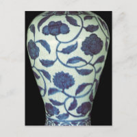 Große blaue und weiße Vase, Jaijing-Periode