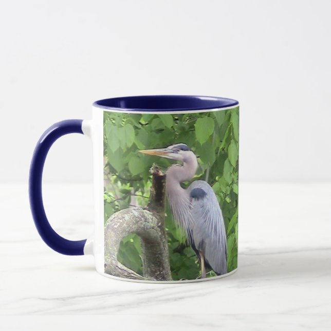 Große Blaureiher Tasse (Links)