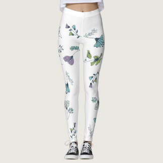 Große Blume Leggings
