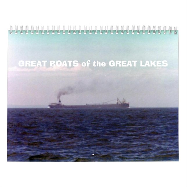 GROSSE BOOTE der GREAT LAKES Kalender (Titelbild)