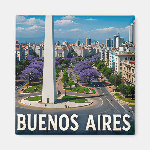 Große Boulevards und argentinische Eleganz in Buen Magnet