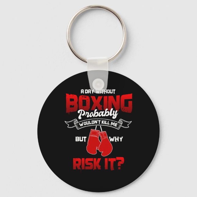 Große Boxgeschenke Boxing Sport Boxhandschuhe Männ Schlüsselanhänger (Vorderseite)