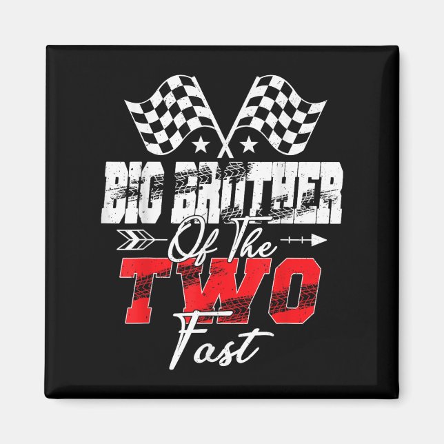 Große Brüder der beiden schnellen zweiten Geburtst Magnet (Vorne)