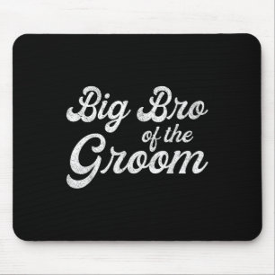Große Brüder der Groom Shirts für Männer Jungen, B Mousepad