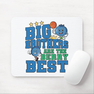 Große Brüder sind die Beeren Besten - Blaubeer-Wor Mousepad