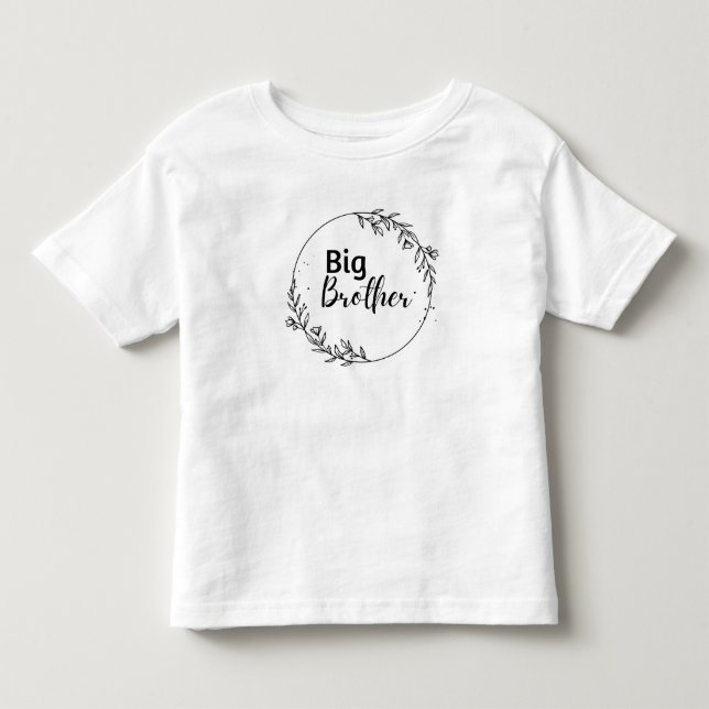 Große Bruderoutfits Kleinkind T-shirt (Vorderseite)