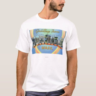 Große Buchstabe-Szenen - Grüße von 2 T-Shirt