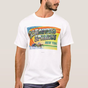 Große Buchstabe-Szenen - Grüße von T-Shirt