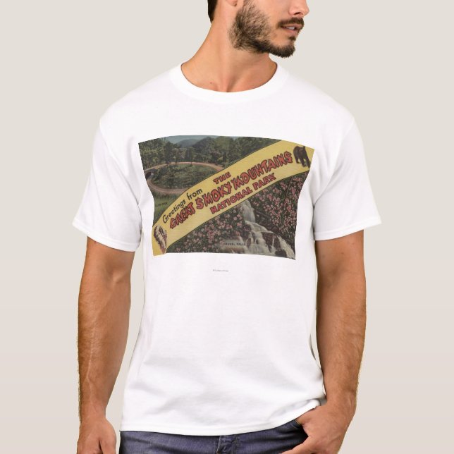 Große Buchstabe-Szenen - rauchiges Mts. T-Shirt (Vorderseite)