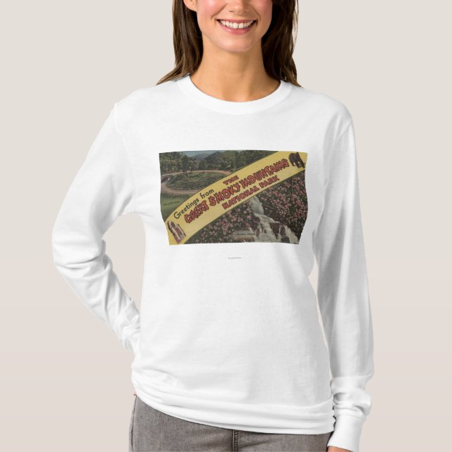 Große Buchstabe-Szenen - rauchiges Mts. T-Shirt (Vorderseite)