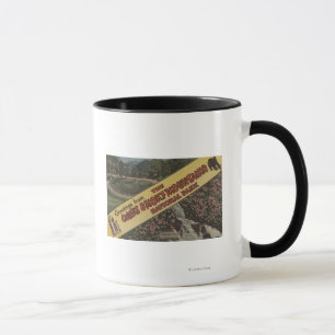 Große Buchstabe-Szenen - rauchiges Mts. Tasse