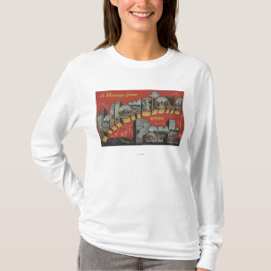 Große Buchstabe-Szenen - Yellowstone Nationalpark, T-Shirt