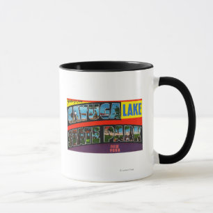 Große Buchstabenszenen, Grüße von 4 Tasse