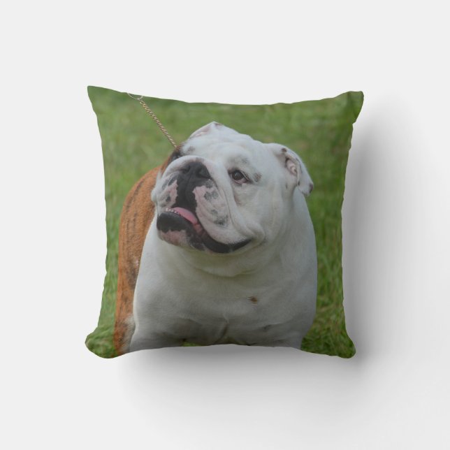 Große Bulldogge Kissen (Vorderseite)