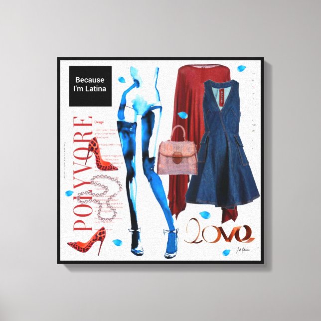 Große Canvas-Drucke: Erstellen Sie eine Anweisung Leinwanddruck (Vorderseite)