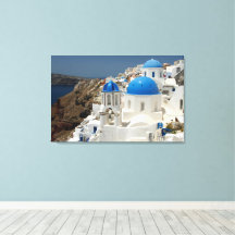 Große Canvas Print - Santorini Griechenland