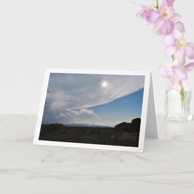 Große Cloud Landschaft Karte (Orchidee)