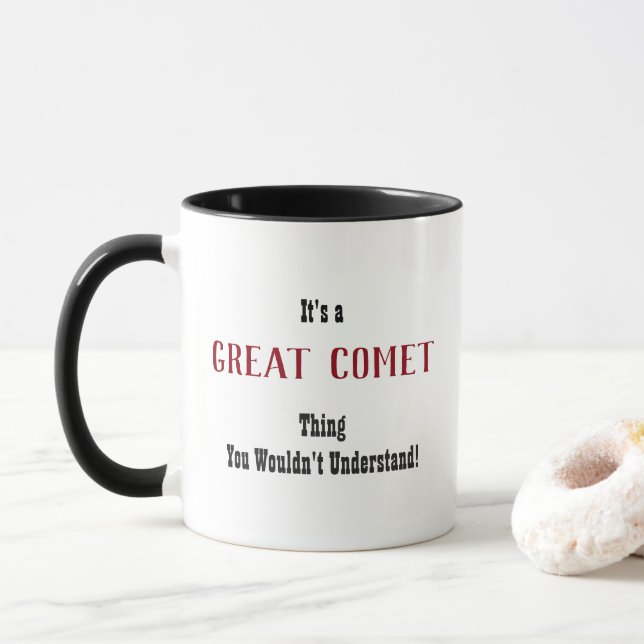 Große Comet-Tasse Tasse (Mit Donut)