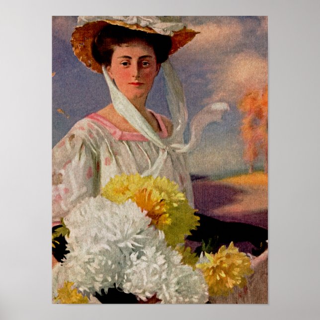 Große Dame Poster (Vorne)
