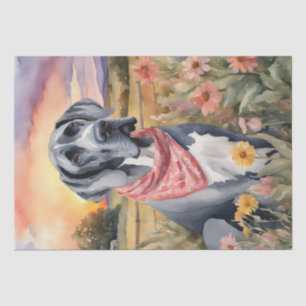 Große Däne in der Landschaft Bliss Decoupage Seidenpapier