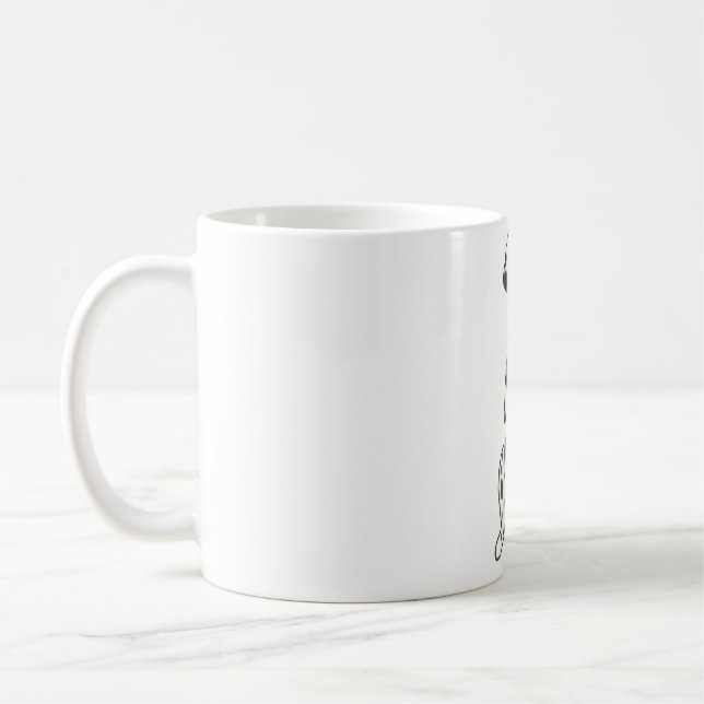 Große dane Magie Kaffeetasse (Links)