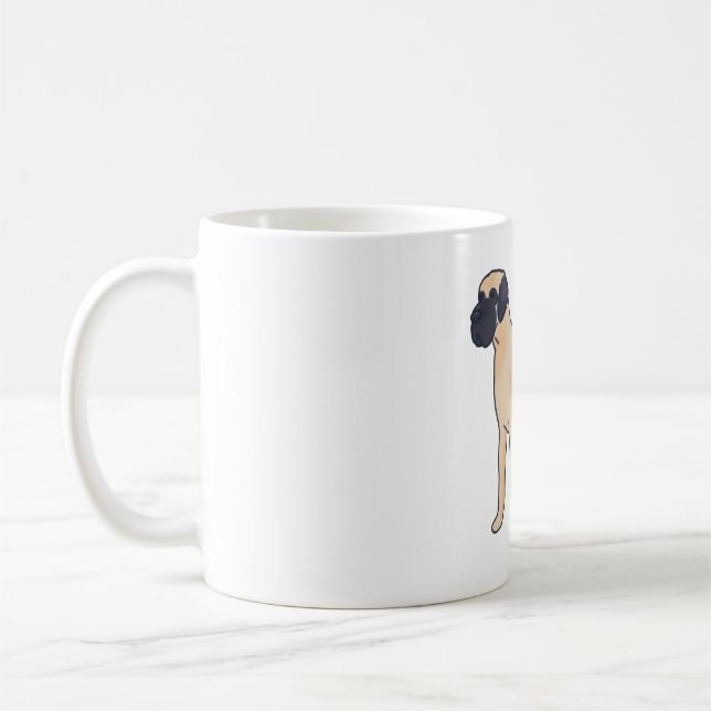 Große dane Magie Kaffeetasse (Links)