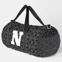 Große Dane Monogrammierte Duffle Bag