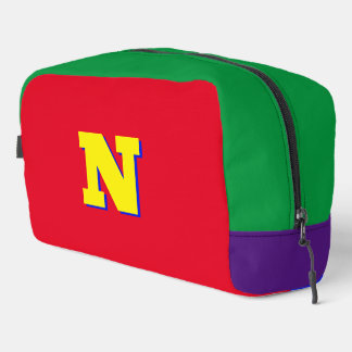 Große Dane Monogrammierte Duffle Bag Waschbeutel