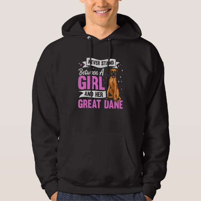 Große Danische Hundefreizeitmode Große Däne Access Hoodie (Vorderseite)