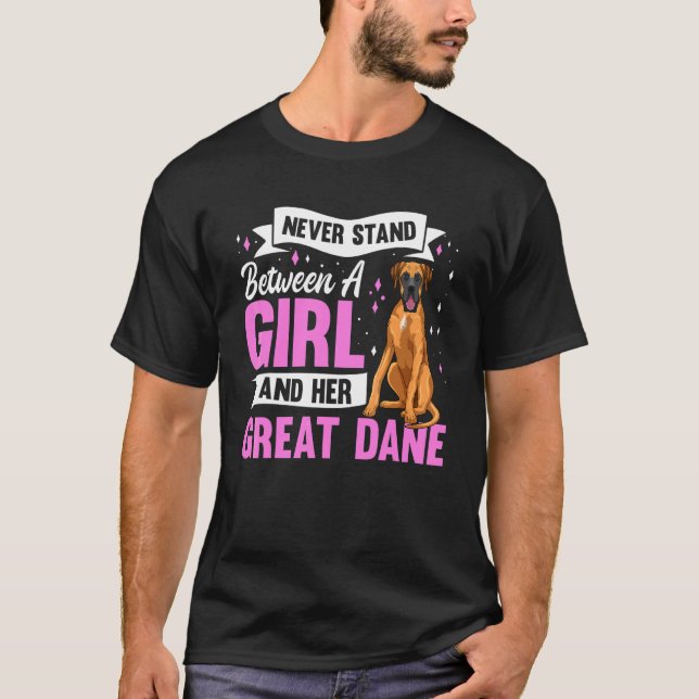 Große Danische Hundefreizeitmode Große Däne Access T-Shirt (Vorderseite)