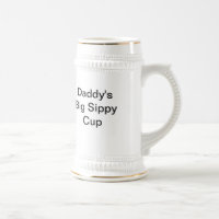 Große das Sippy des Vatis Tasse