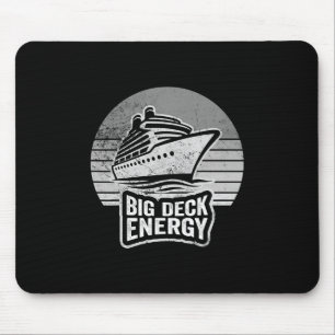 Große Deck Energie Kreuzfahrtschiff Spaß Mousepad