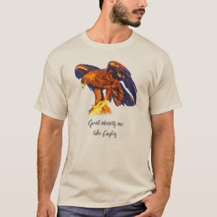 Große Denker sind wie Adler   Männer T-Shirt