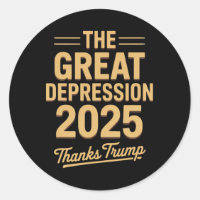 Große Depression 2025 dank Trumps ironischer Polit