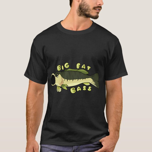 Große dicke Bass T-Shirt (Vorderseite)