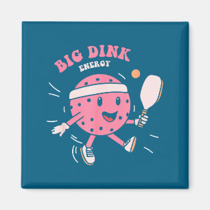 Große Dink-Energie Ckleball Lustiger Ckle-Ball-Lie Magnet