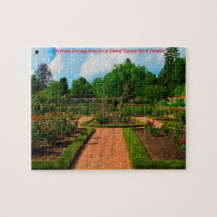 Große dunkle Sumpflandschaft North Carolina Jigsaw Puzzle